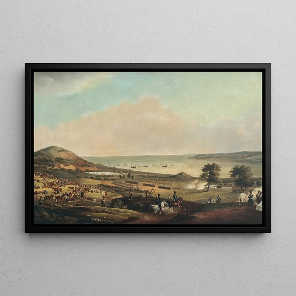 Nikolay Sauerweid - Militrlager in der Bucht von Sewastopol whrend des TrkischRussischen Krieges 1853 bis 1856 auf der Halbinsel Krim.webp