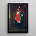 Retrato - Nils Asplund — cuadro enmarcado en la pared