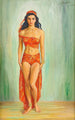 Cissi Olsson en Anitra en Peer Gynt - Nils Dardel — vista de la obra