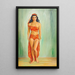 Cissi Olsson en Anitra en Peer Gynt - Nils Dardel — cuadro enmarcado en la pared