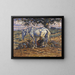 El caballo de Don Quijote, Rossinante - Nils Kreuger — cuadro enmarcado en la pared
