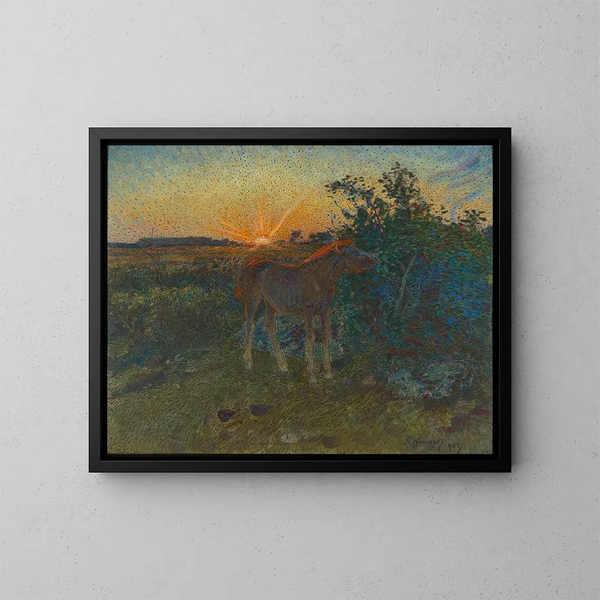 Potro - Nils Kreuger — cuadro enmarcado en la pared