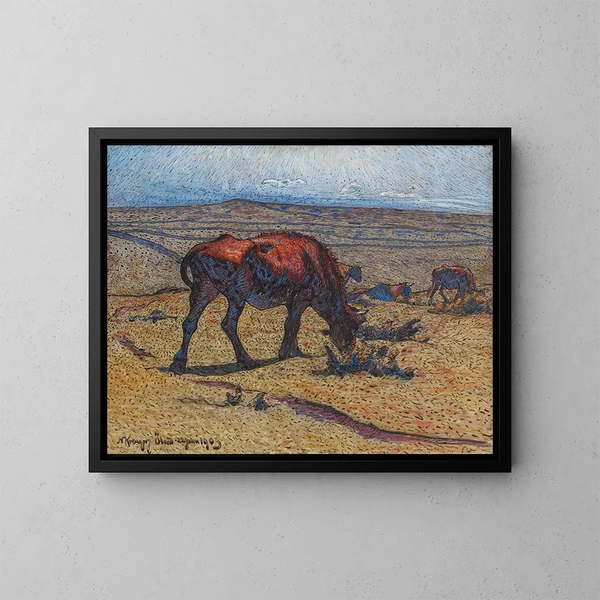 Heiffers - Nils Kreuger — framed artwork on a wall