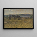 Caballos en la playa - Nils Kreuger — cuadro enmarcado en la pared