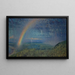 Rainbow Painting - Nils Kreuger — framed artwork on a wall