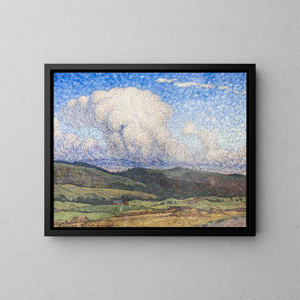 Nubes soleadas - Nils Kreuger | Cuadro — cuadro enmarcado en la pared