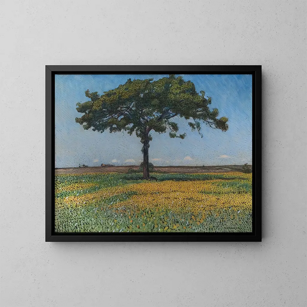 Young Oak - Nils Kreuger — framed artwork on a wall