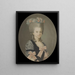 Brita Charlotte Wattrang 1775–1850 - Nils Schillmark — cuadro enmarcado en la pared