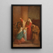 La Presentación de la Virgen en el Templo - Nélie Jacquemart — cuadro enmarcado en la pared