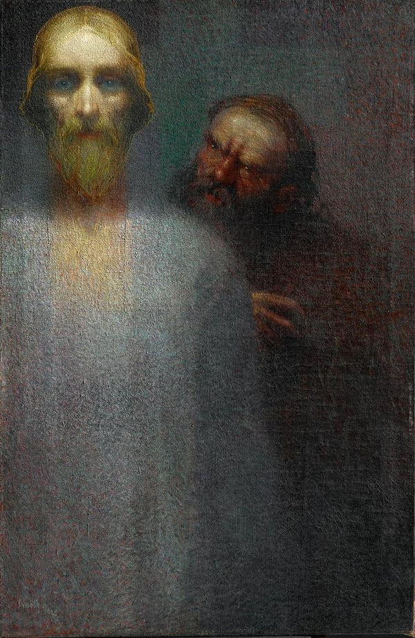The Betrayal of Christ - Noel Quintavalle — framed artwork on a wall
