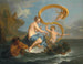 El Triunfo de Galatea - Noël Nicolas Coypel — vista de la obra