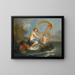 El Triunfo de Galatea - Noël Nicolas Coypel — cuadro enmarcado en la pared