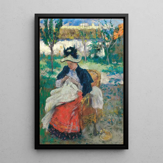 Norbert Goeneutte - Jeune femme sa couture.webp