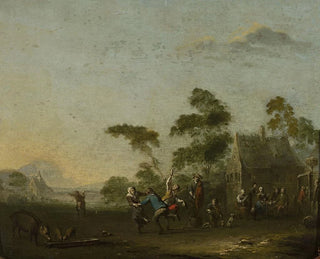 Norbert Joseph Carl Grund - Merrymaking in the countryside.webp