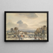 Landscape with Cows - Norman Alfred William Lindsay — framed artwork on a wall