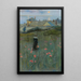 Girasoles - Norman Garstin — cuadro enmarcado en la pared