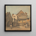 Norwich - John Varley — cuadro enmarcado en la pared