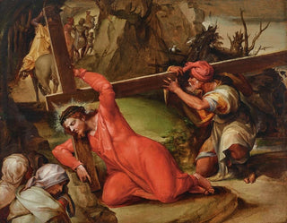 Nosadella Giovanni Francesco Bezzi - Christ Carrying the Cross.webp