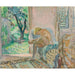 Reproduction of the painting Nude Sitting on a Sofa Near the Window - Henri Lebasque