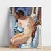 Reproduction of the painting Nude Sitting Near the Fireplace - Henri Lebasque