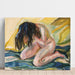 Reproducción del cuadro Nu en lágrimas - Edvard Munch