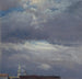 Storm clouds above Dresden Castle - Johan Christian Dahl — artwork view