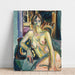 Reproducción del cuadro desnudo, sentado en el sofá - Edvard Munch