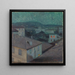 Night in Nice - Edvard Munch — framed artwork on a wall