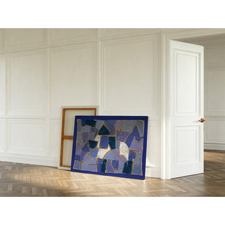 Nuit blueue - Paul Klee | Reproduction Tableau Décoration murale affiche copie