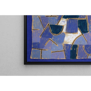 Nuit blueue - Paul Klee | Reproduction Tableau Décoration murale affiche copie