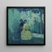 Summer Night in Spain - George Elmer Browne — framed artwork on a wall