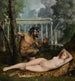 Nymphe y sátiro - Adolphe-Alexandre Lesrel — vista de la obra