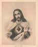 Sacred Painting - Heart of Jesus - O. S. Silberman — artwork view