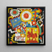 Objeto celestial Himmel - Marsden Hartley — cuadro enmarcado en la pared
