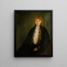 Retrato del autor Rota Margrethe Vullum - Oda Krohg — cuadro enmarcado en la pared