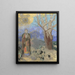 Buda - Odilon Redon — cuadro enmarcado en la pared