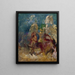 Centaurs - Odilon Redon — framed artwork on a wall