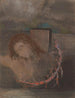 Cristo crucificado - Odilon Redon — vista de la obra