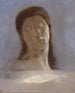 Ojos cerrados - Odilon Redon — vista de la obra