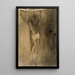 Crucifixion - Odilon Redon — framed artwork on a wall