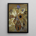 Jarrón etrusco con flores - Odilon Redon — cuadro enmarcado en la pared