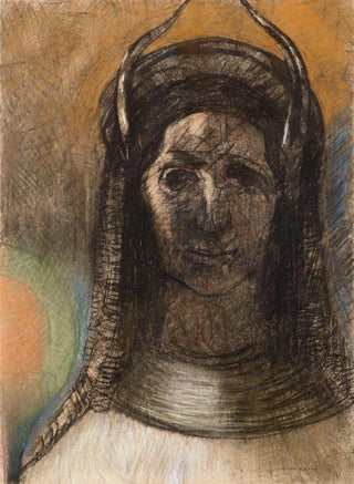 Odilon Redon - Figure cornue.webp