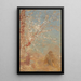 Figure under a flowering tree - Odilon Redon — framed artwork on a wall