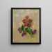 Flowerless Vase Painting - Odilon Redon — framed artwork on a wall