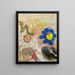 Flore bajo mar - Odilon Redon — cuadro enmarcado en la pared