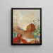 L'enfant prédestiné Ophélie - Odilon Redon — cuadro enmarcado en la pared