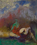 Sirena - Odilon Redon — vista de la obra