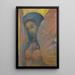 Sphinx - Odilon Redon — framed artwork on a wall
