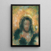 Head of Christ - Odilon Redon — framed artwork on a wall