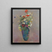de flores Vase de fleurs Vision - Odilon Redon — cuadro enmarcado en la pared